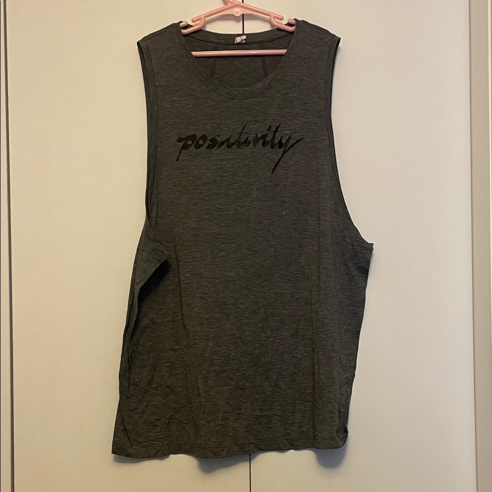 lululemon athletica Charcoal Muscle Tee